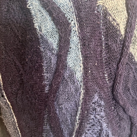 Cuggi Cardigan Sweater, Blue, Size L - Picture 4 of 15